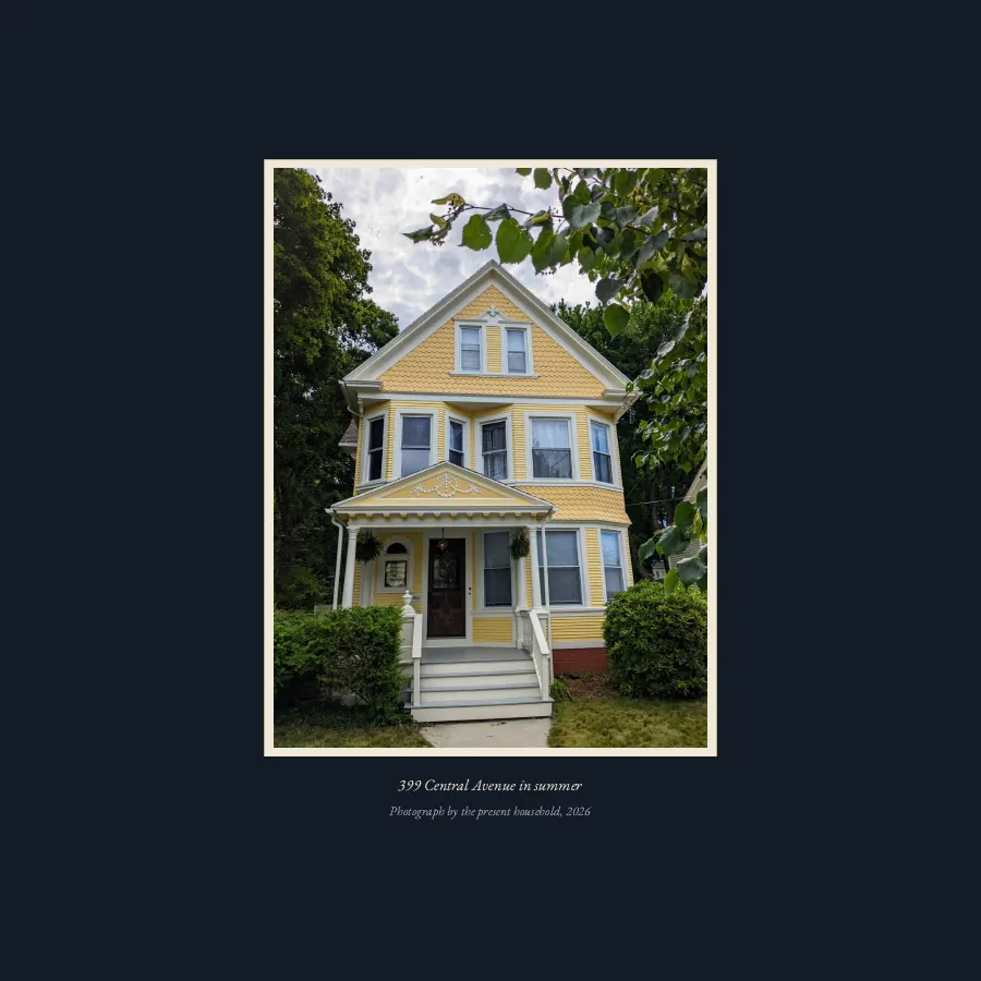 A photograph of 399 Central Avenue in summer.
